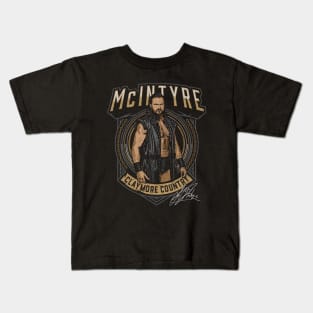 Drew McIntyre Claymore Country Kids T-Shirt